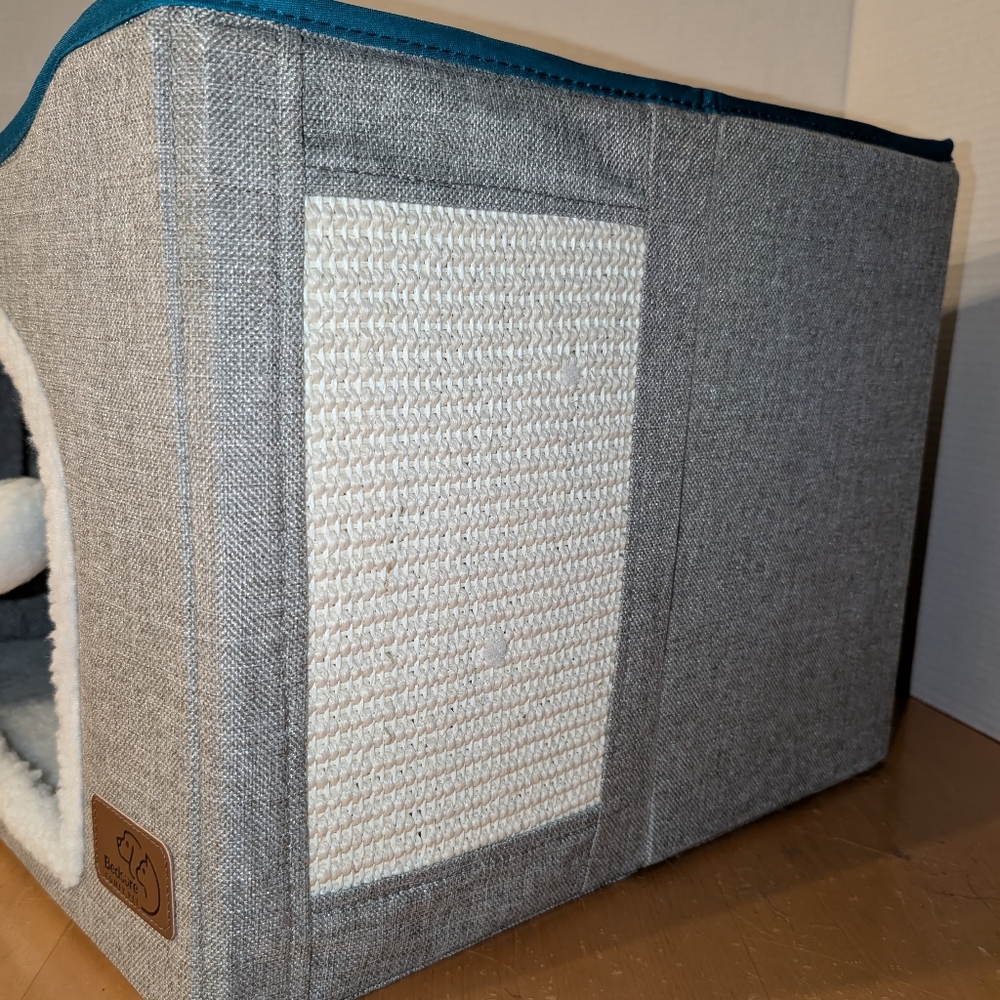 Cat Cube by Bedsure Comfy Pet, Grey NIB .1 - Picture 11 of 15